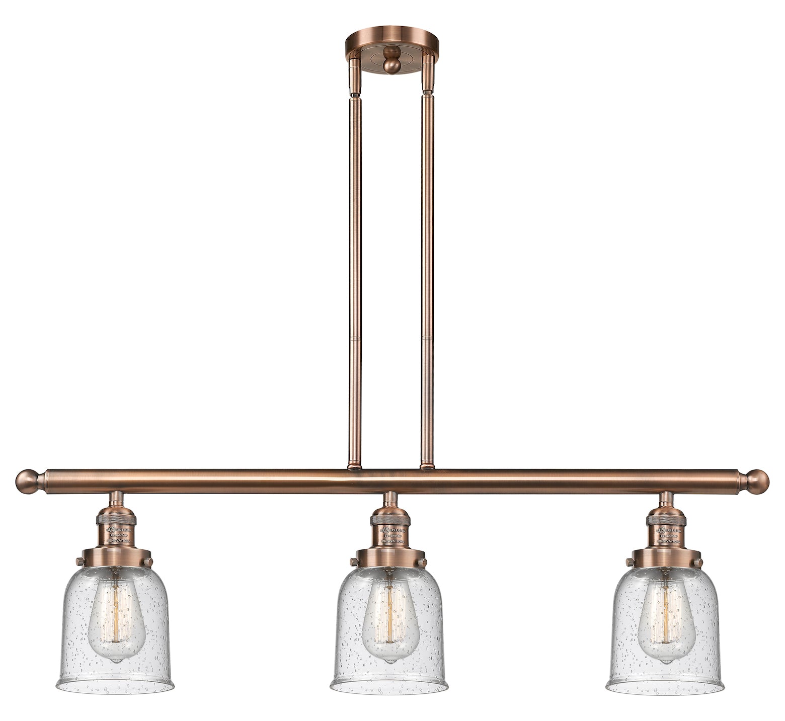 3 Light Vintage Dimmable Led Island Light Vintage Dimmable Led by Innovations Lighting