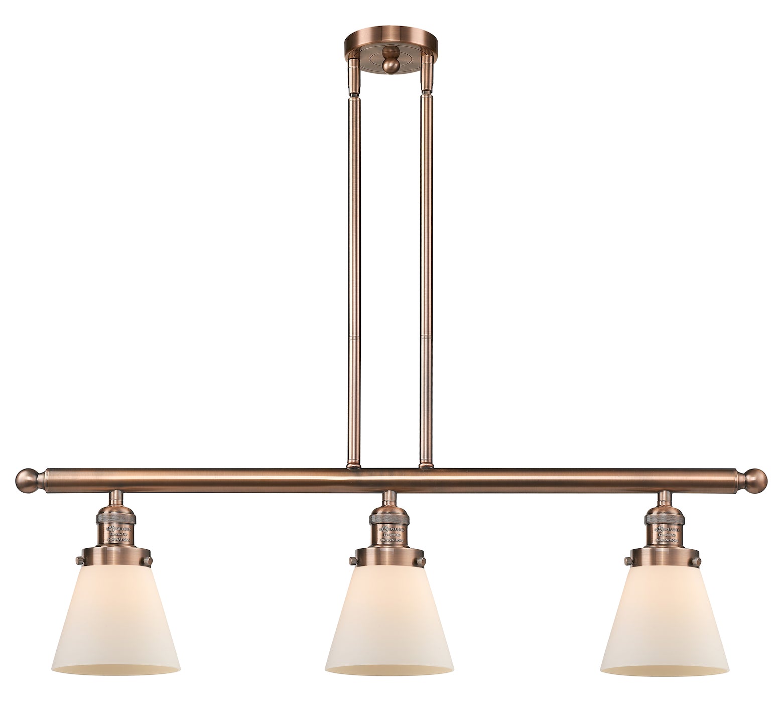 3 Light Vintage Dimmable Led Island Light Vintage Dimmable Led by Innovations Lighting