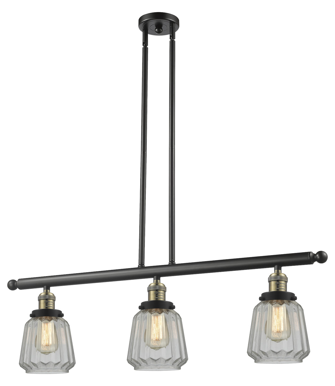 3 Light Vintage Dimmable Led Island Light Vintage Dimmable Led by Innovations Lighting