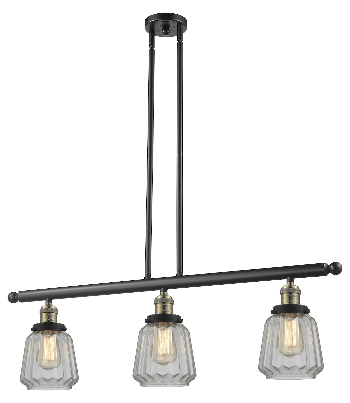 3 Light Vintage Dimmable Led Island Light Vintage Dimmable Led by Innovations Lighting