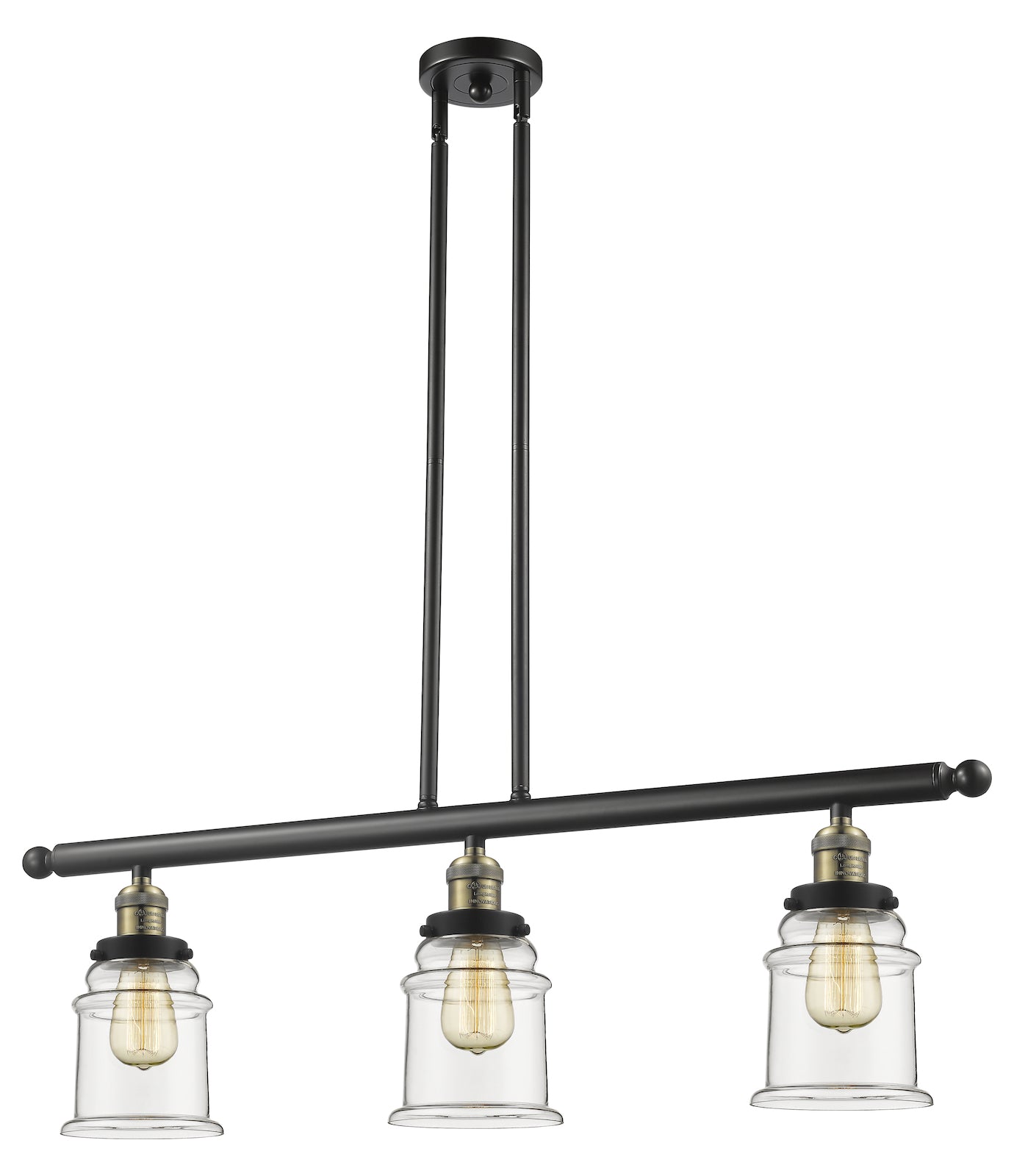 3 Light Vintage Dimmable Led Island Light Vintage Dimmable Led by Innovations Lighting