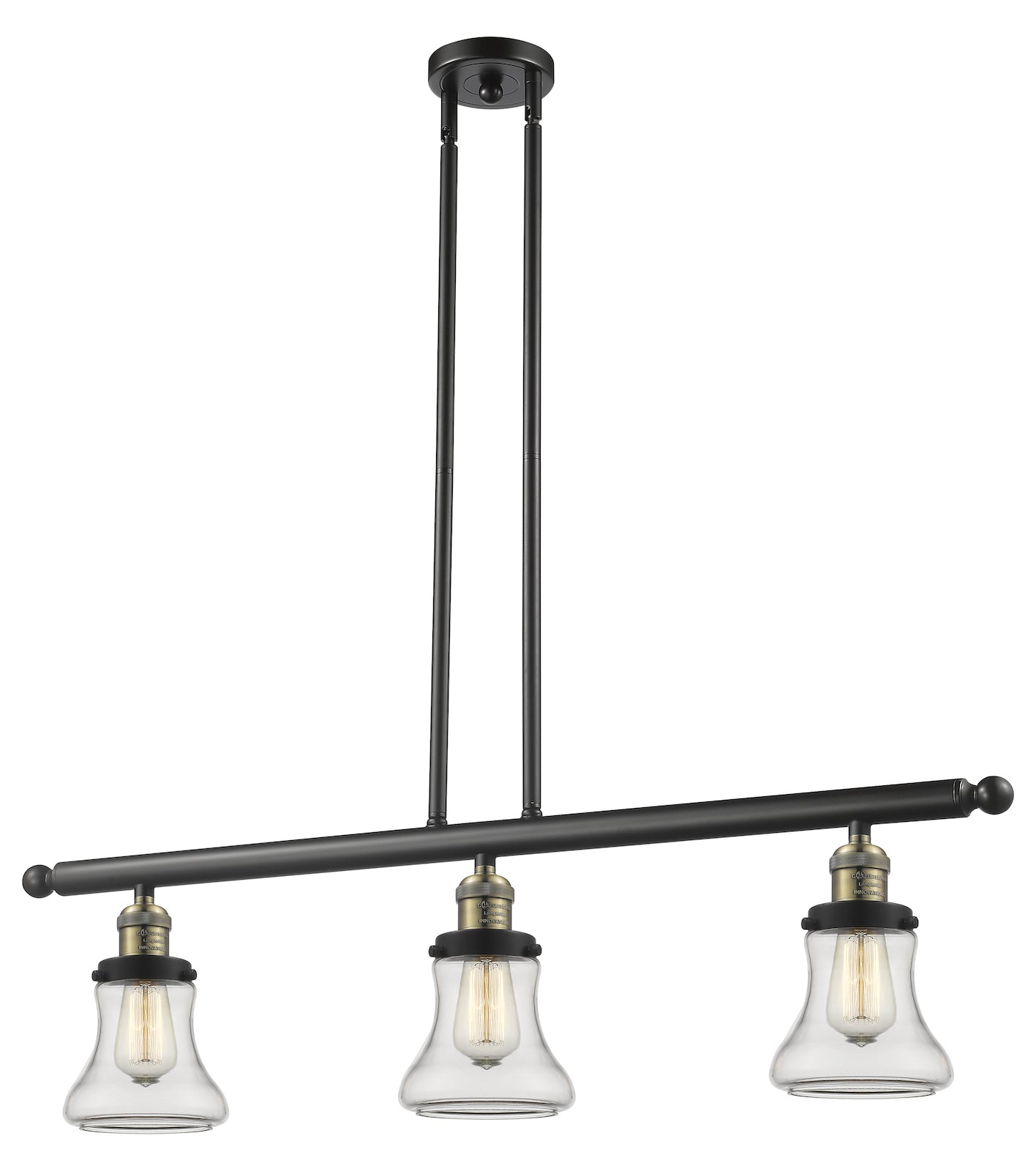 3 Light Vintage Dimmable Led Island Light Vintage Dimmable Led by Innovations Lighting