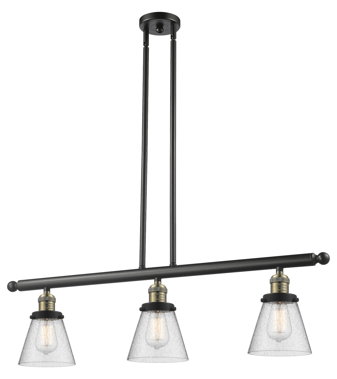 3 Light Vintage Dimmable Led Island Light Vintage Dimmable Led by Innovations Lighting