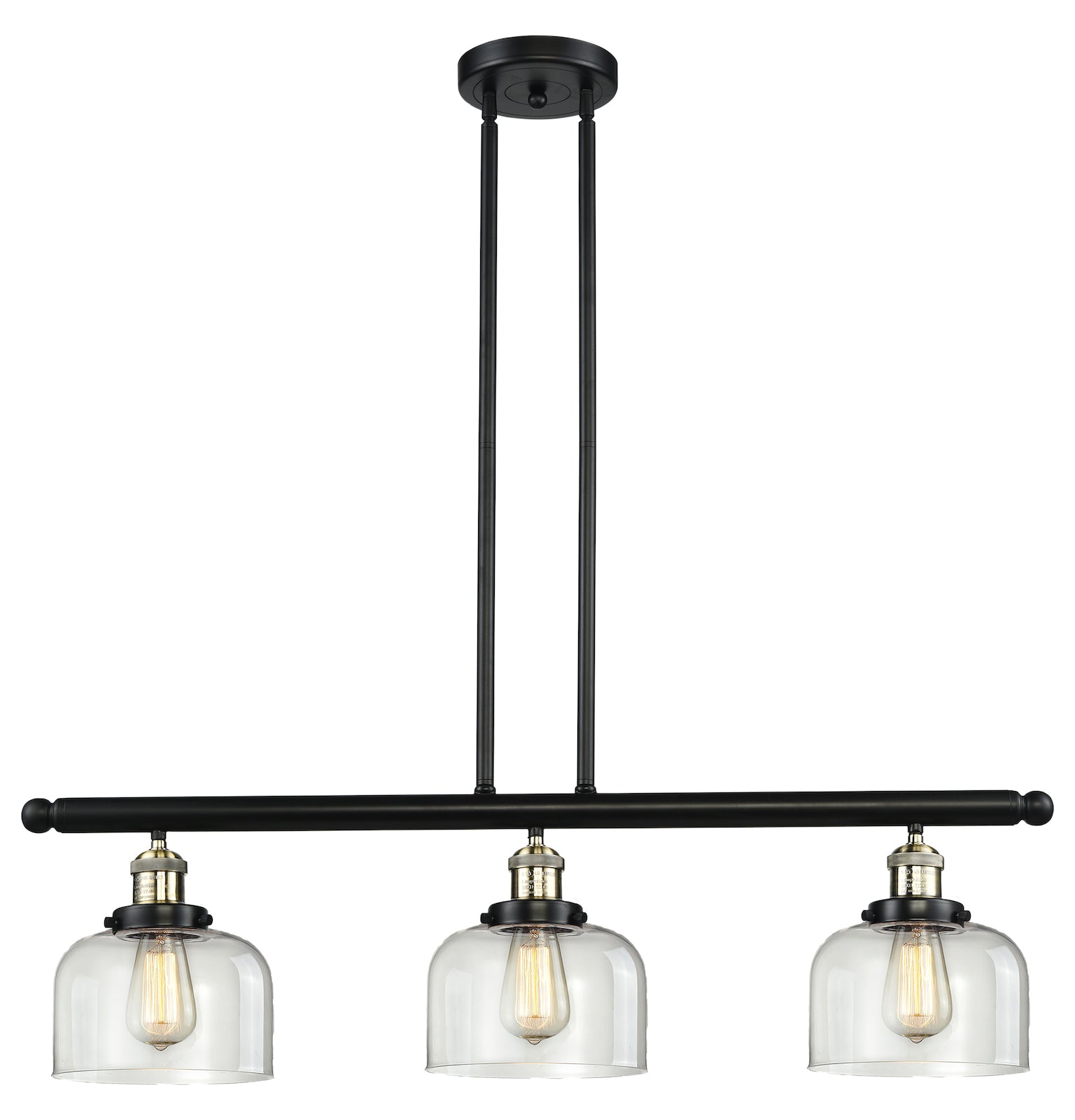 3 Light Vintage Dimmable Led Island Light Vintage Dimmable Led by Innovations Lighting