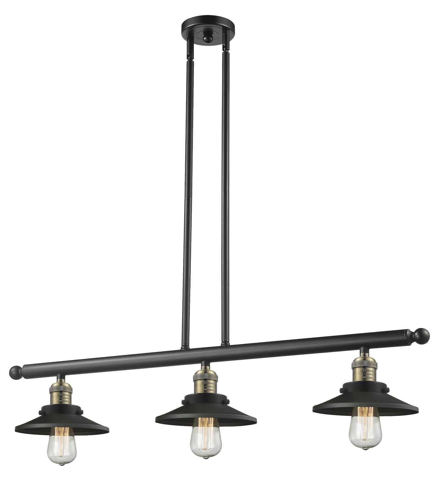 3 Light Vintage Dimmable Led Island Light Vintage Dimmable Led by Innovations Lighting