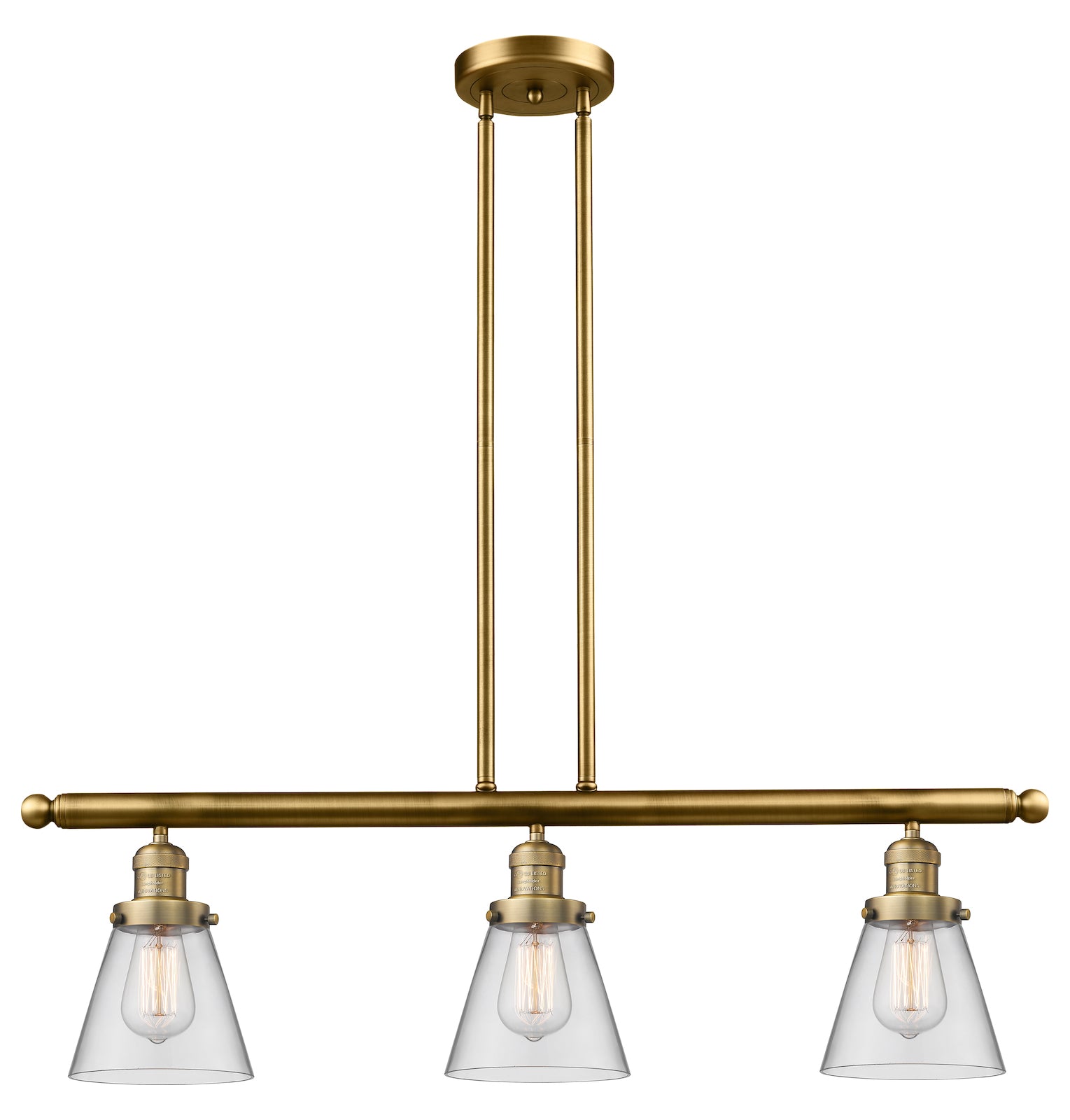 3 Light Vintage Dimmable Led Island Light Vintage Dimmable Led by Innovations Lighting