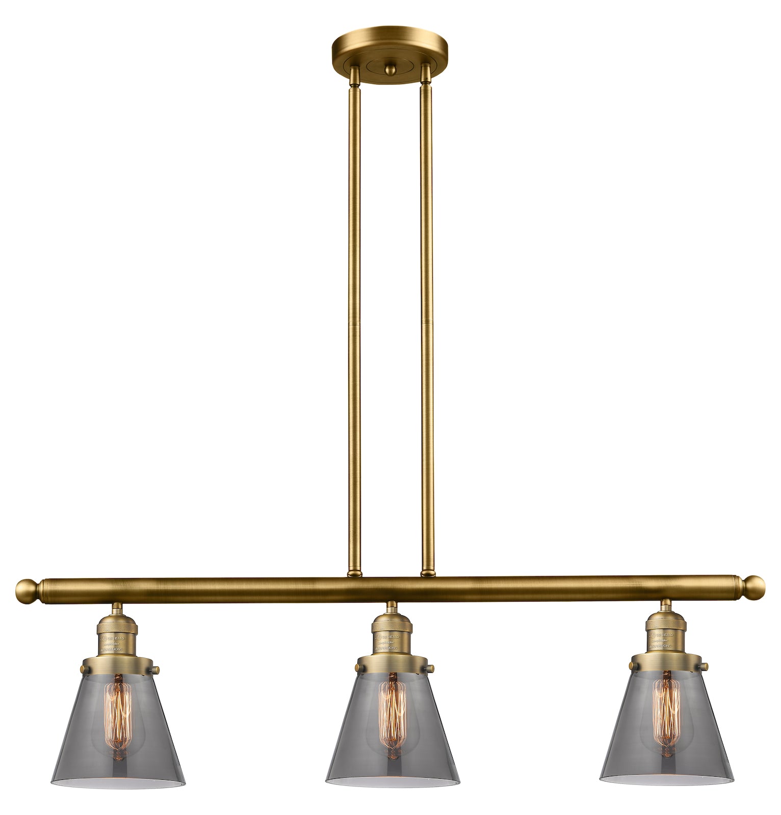 3 Light Vintage Dimmable Led Island Light Vintage Dimmable Led by Innovations Lighting
