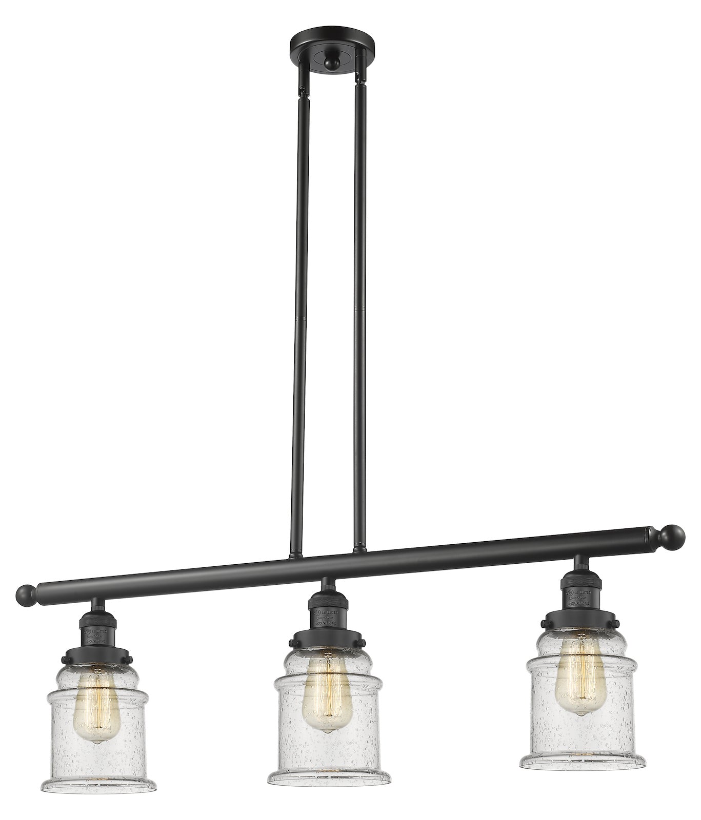 3 Light Vintage Dimmable Led Island Light Vintage Dimmable Led by Innovations Lighting