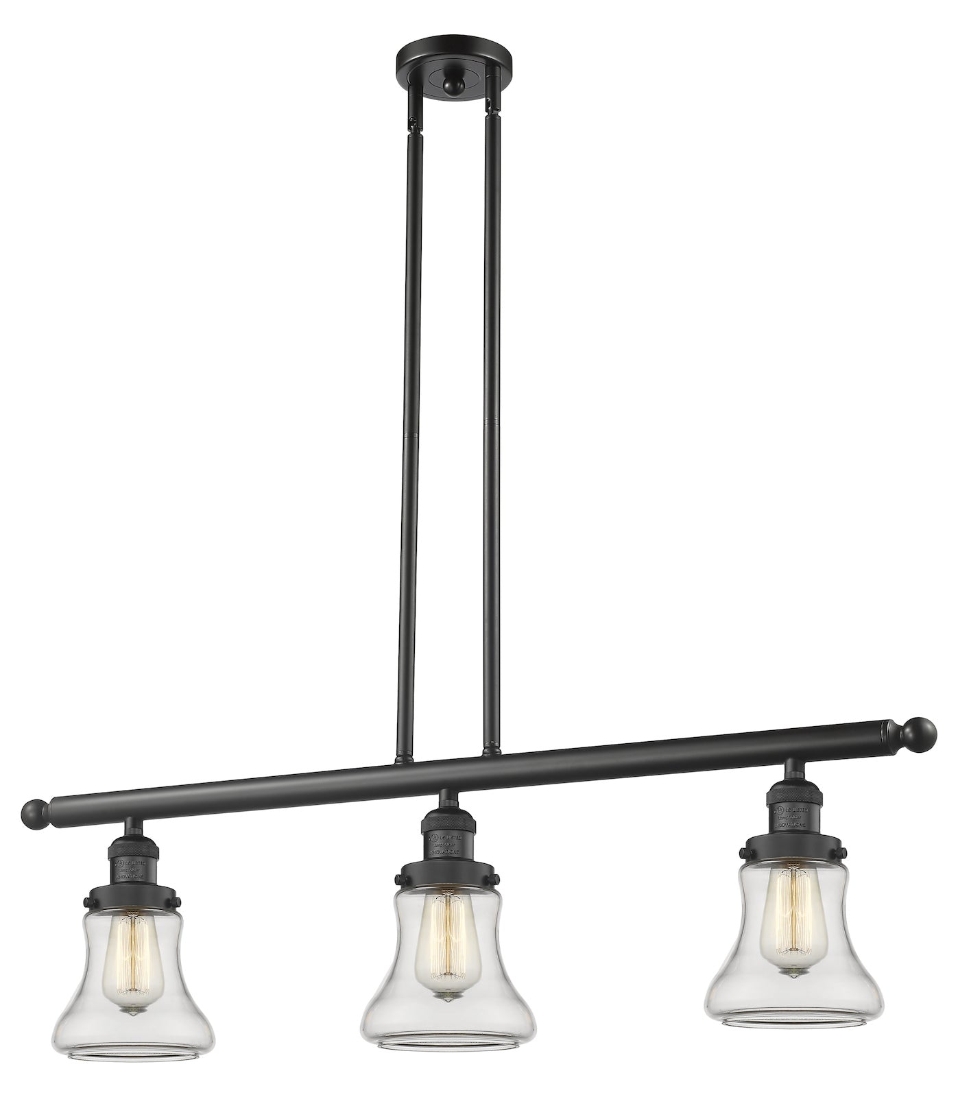 3 Light Vintage Dimmable Led Island Light Vintage Dimmable Led by Innovations Lighting