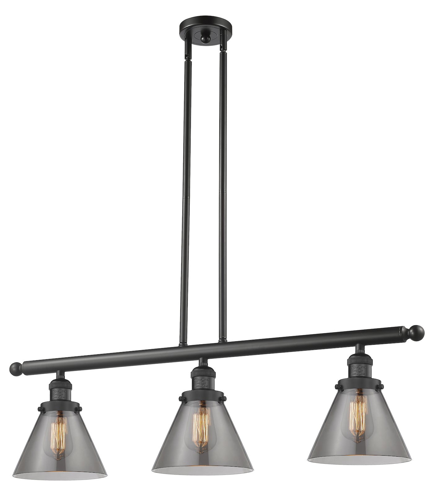 3 Light Vintage Dimmable Led Island Light Vintage Dimmable Led by Innovations Lighting