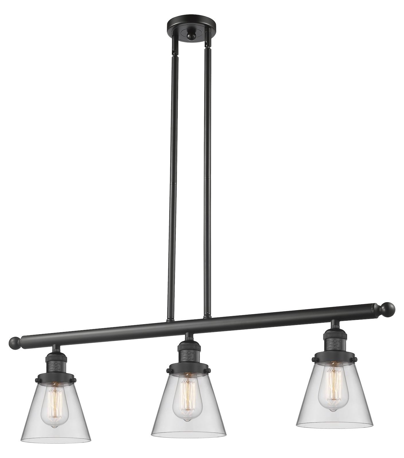 3 Light Vintage Dimmable Led Island Light Vintage Dimmable Led by Innovations Lighting