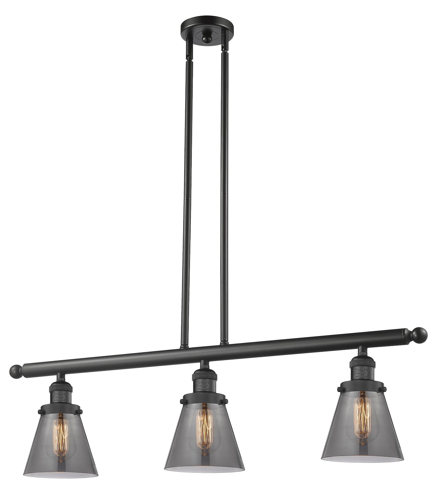 3 Light Vintage Dimmable Led Island Light Vintage Dimmable Led by Innovations Lighting