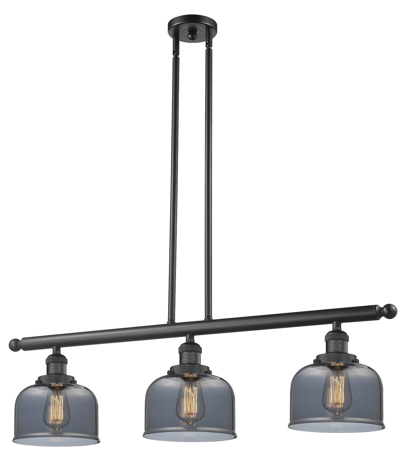 3 Light Vintage Dimmable Led Island Light Vintage Dimmable Led by Innovations Lighting