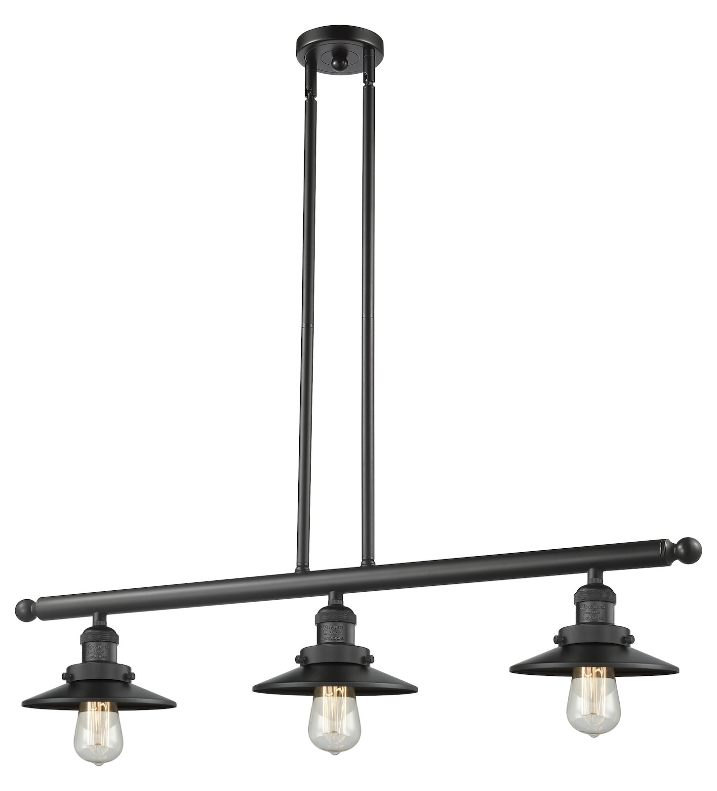 3 Light Vintage Dimmable Led Island Light Vintage Dimmable Led by Innovations Lighting