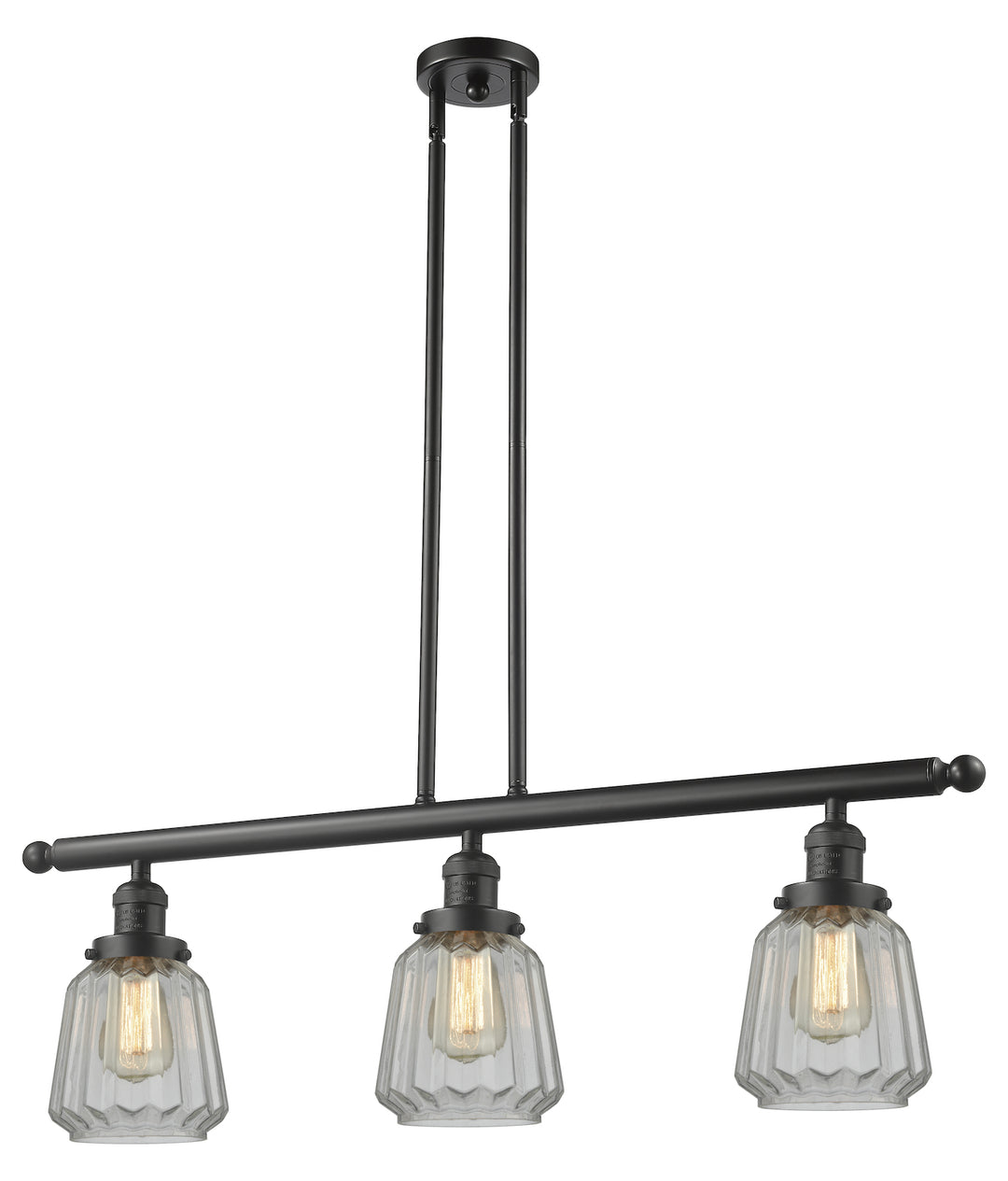3 Light Vintage Dimmable Led Island Light Vintage Dimmable Led by Innovations Lighting
