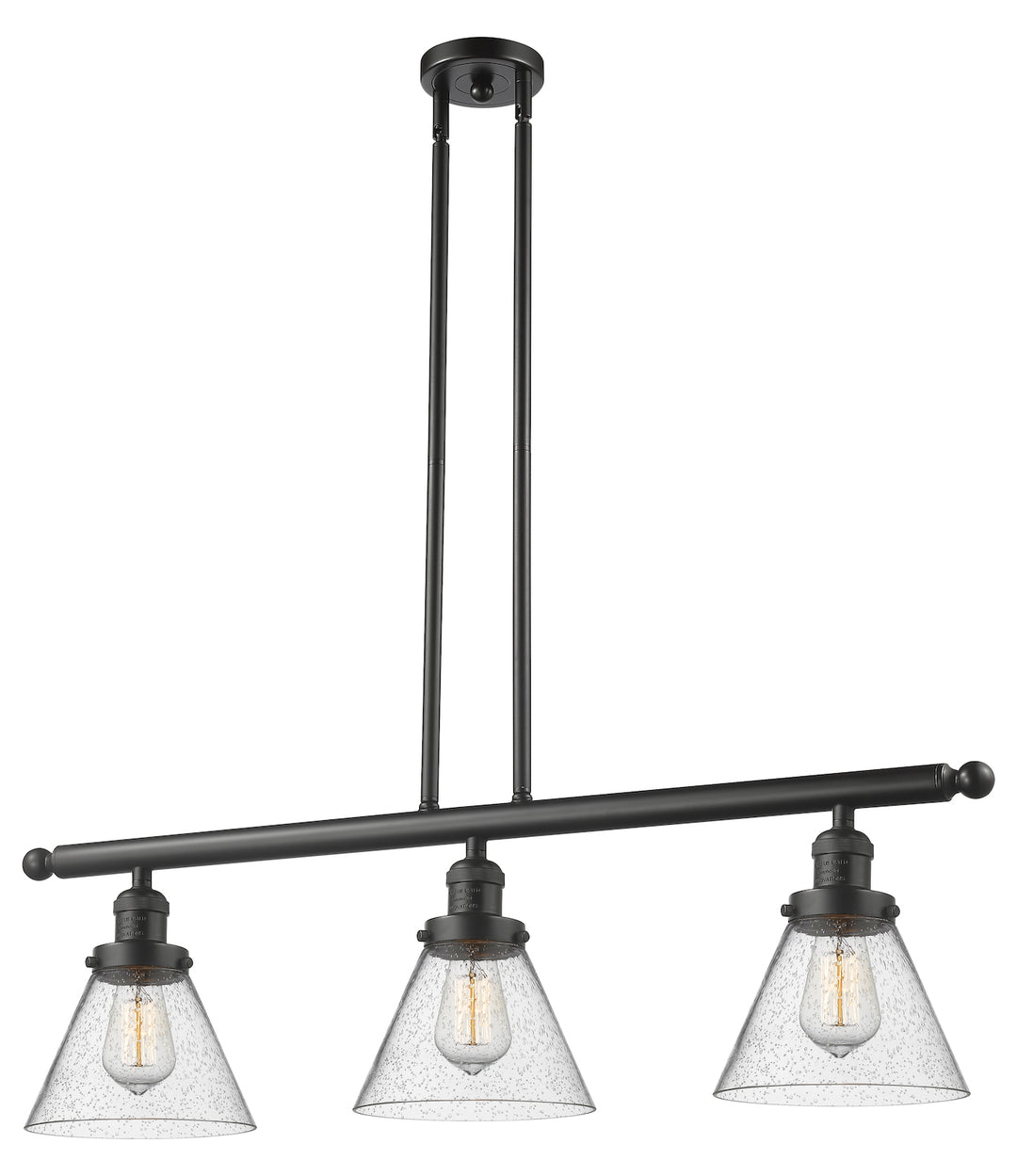 3 Light Vintage Dimmable Led Island Light Vintage Dimmable Led by Innovations Lighting