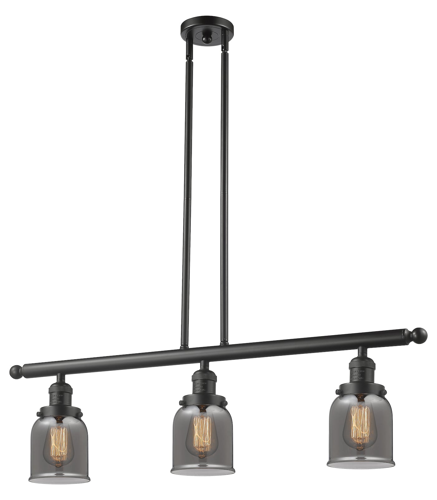3 Light Vintage Dimmable Led Island Light Vintage Dimmable Led by Innovations Lighting