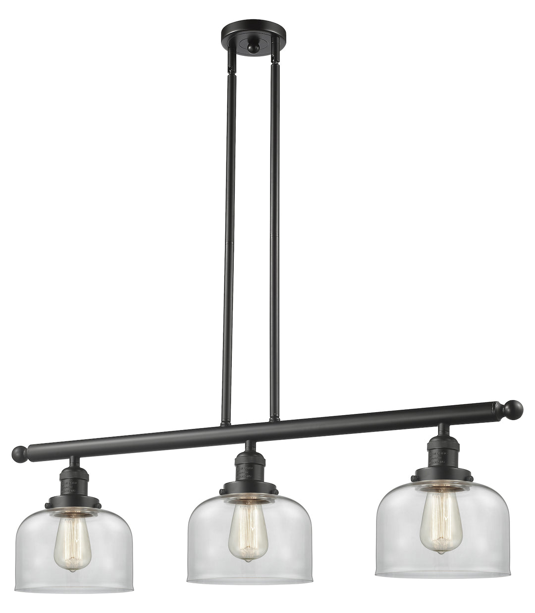 3 Light Vintage Dimmable Led Island Light Vintage Dimmable Led by Innovations Lighting