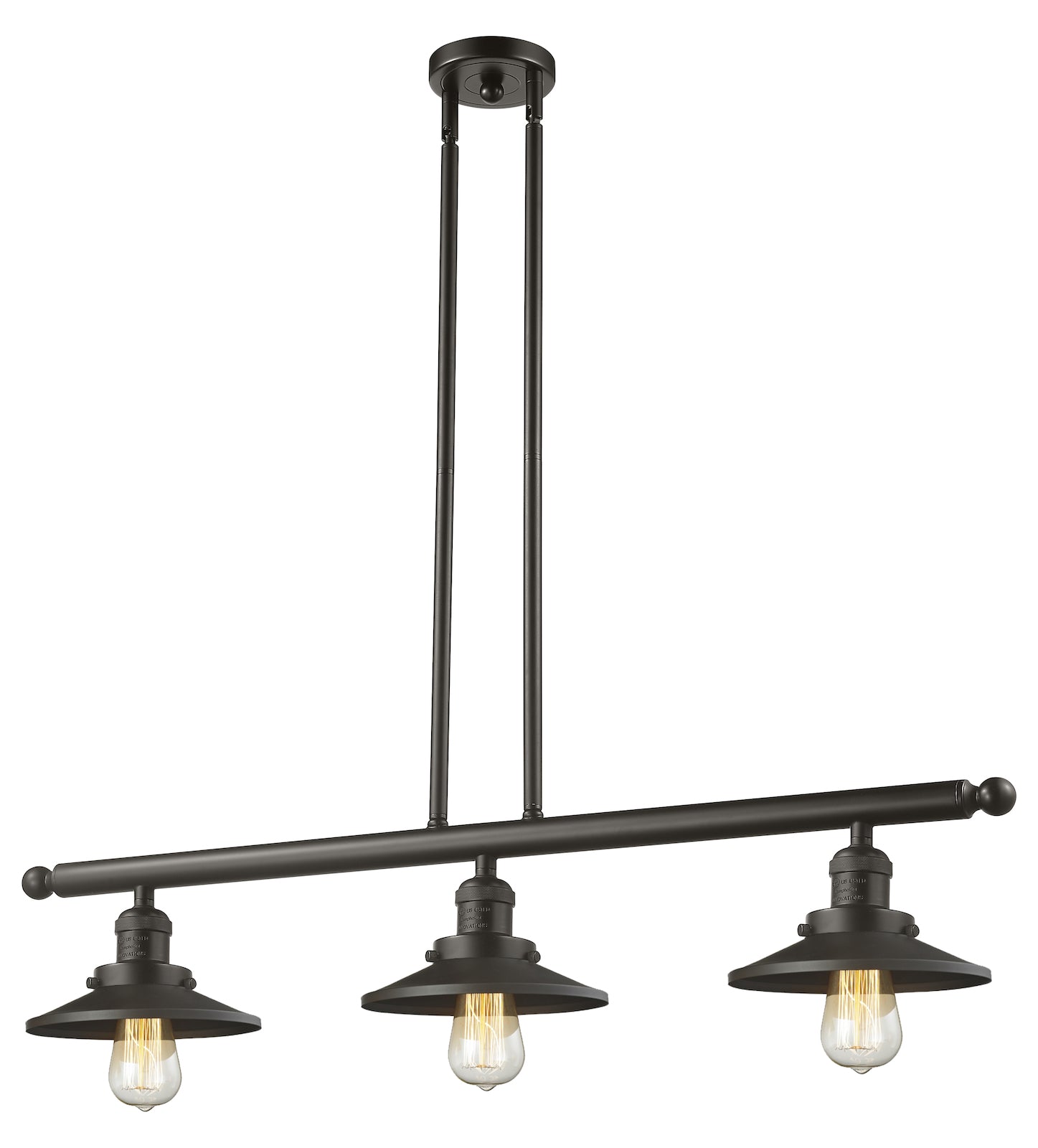 3 Light Vintage Dimmable Led Island Light Vintage Dimmable Led by Innovations Lighting