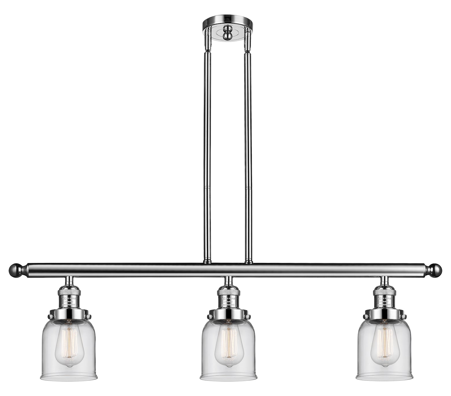 3 Light Vintage Dimmable Led Island Light Vintage Dimmable Led by Innovations Lighting