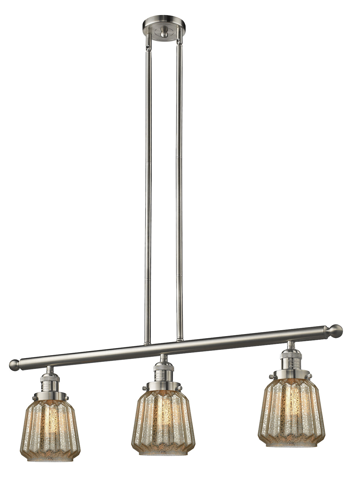 3 Light Vintage Dimmable Led Island Light Vintage Dimmable Led by Innovations Lighting