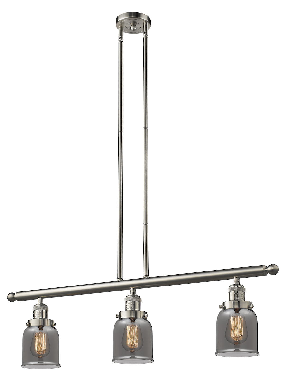3 Light Vintage Dimmable Led Island Light Vintage Dimmable Led by Innovations Lighting