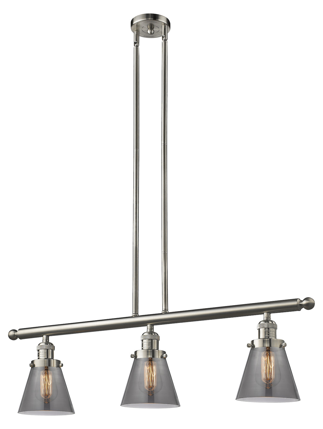 3 Light Vintage Dimmable Led Island Light Vintage Dimmable Led by Innovations Lighting