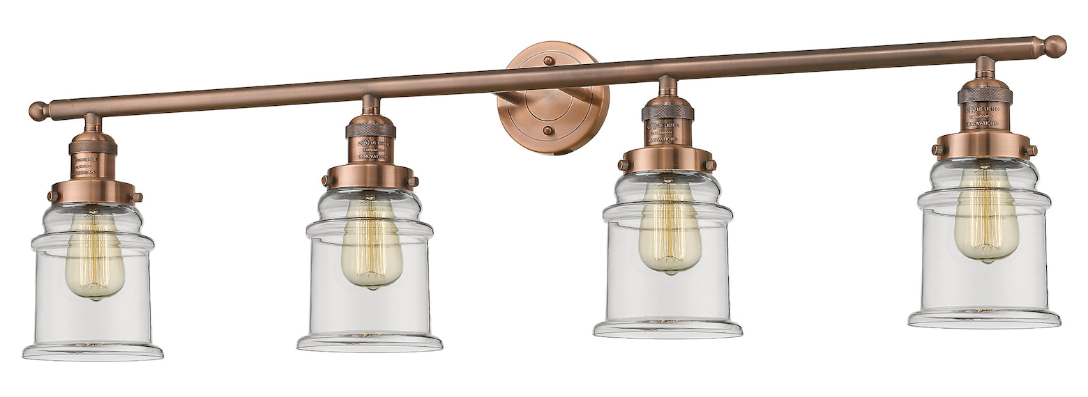 4 Light Vintage Dimmable Led Bathroom Fixture by Innovations Lighting