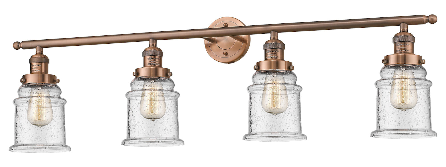 4 Light Vintage Dimmable Led Bathroom Fixture by Innovations Lighting