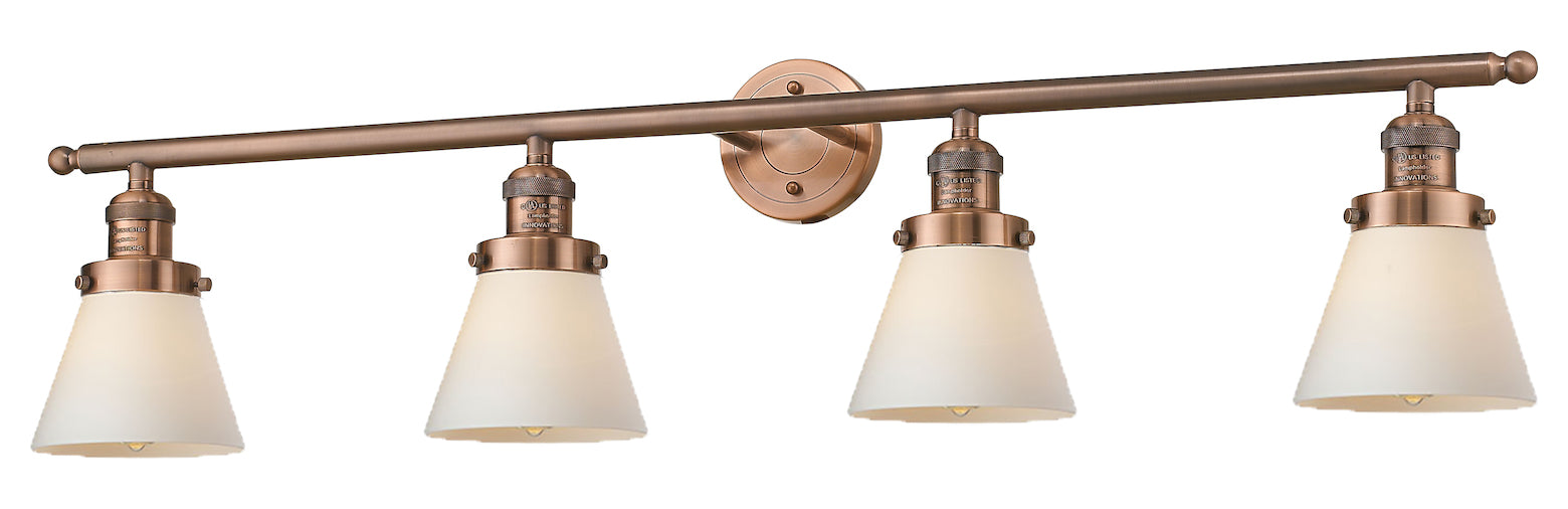 4 Light Vintage Dimmable Led Bathroom Fixture by Innovations Lighting