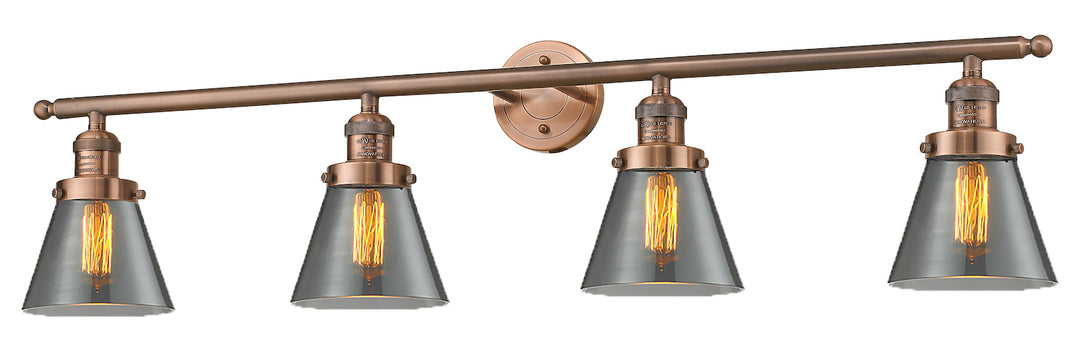 4 Light Vintage Dimmable Led Bathroom Fixture by Innovations Lighting