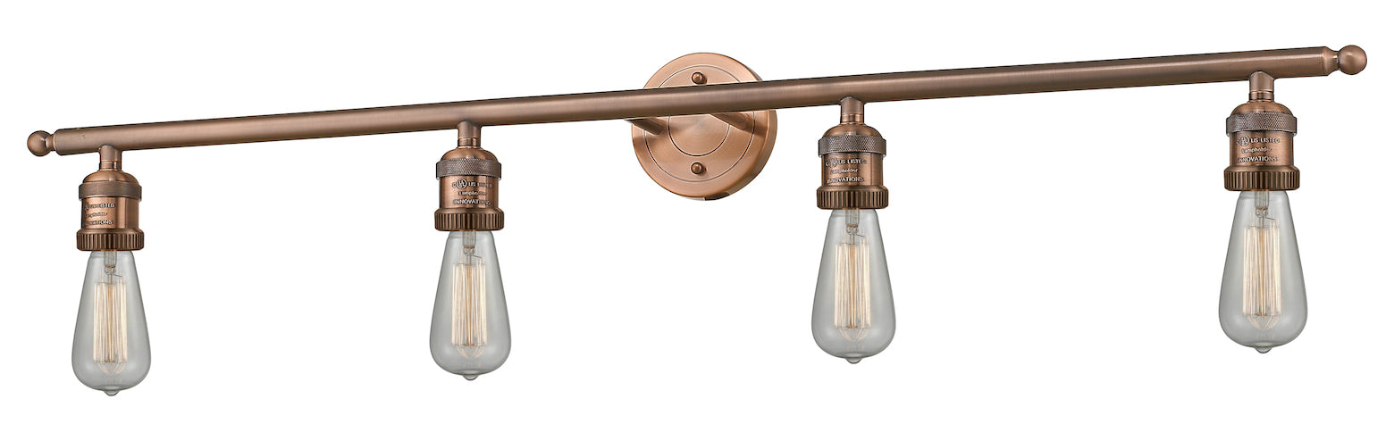 4 Light Vintage Dimmable Led Bathroom Fixture by Innovations Lighting