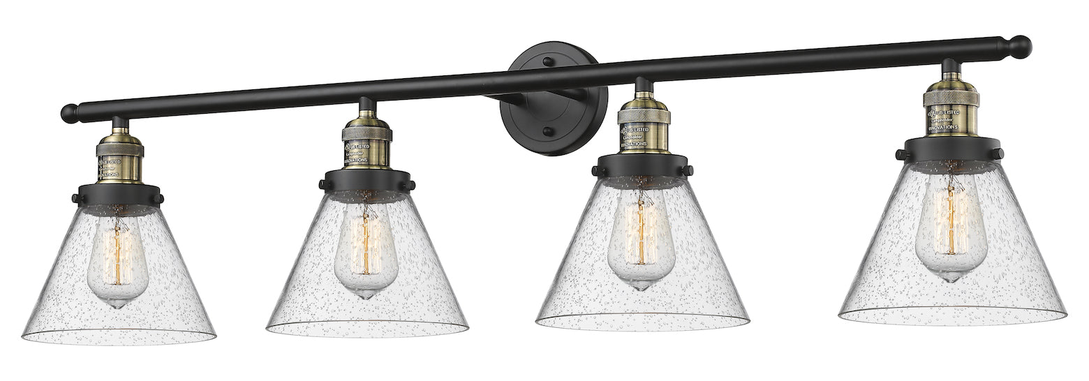 4 Light Vintage Dimmable Led Bathroom Fixture by Innovations Lighting