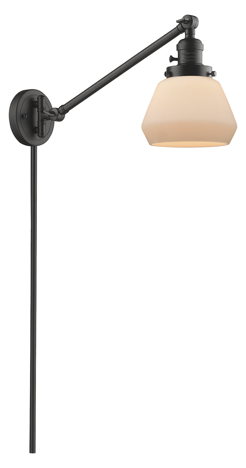 1 Light Vintage Dimmable Led Swing Arm by Innovations Lighting