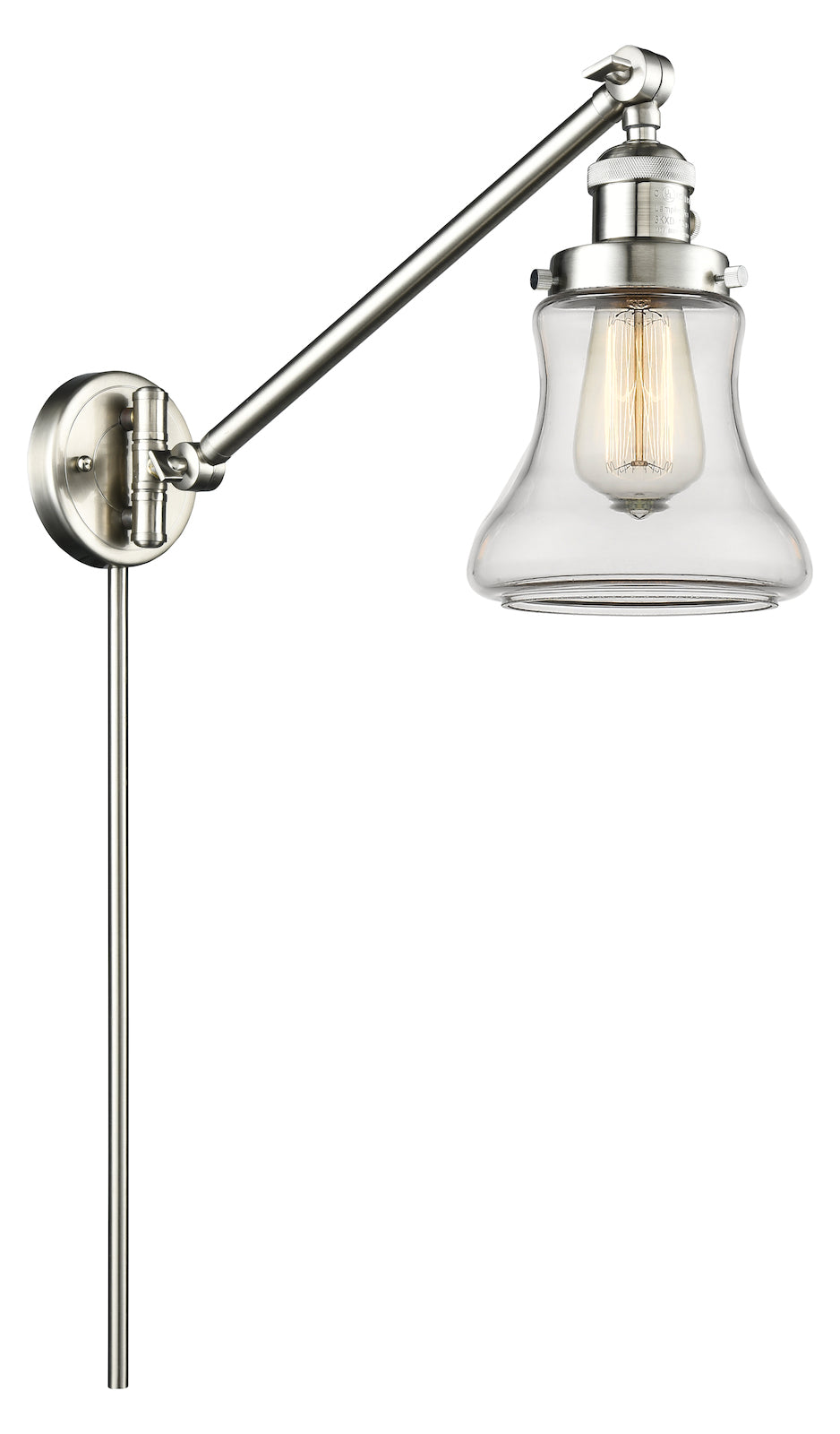 1 Light Vintage Dimmable Led Swing Arm by Innovations Lighting