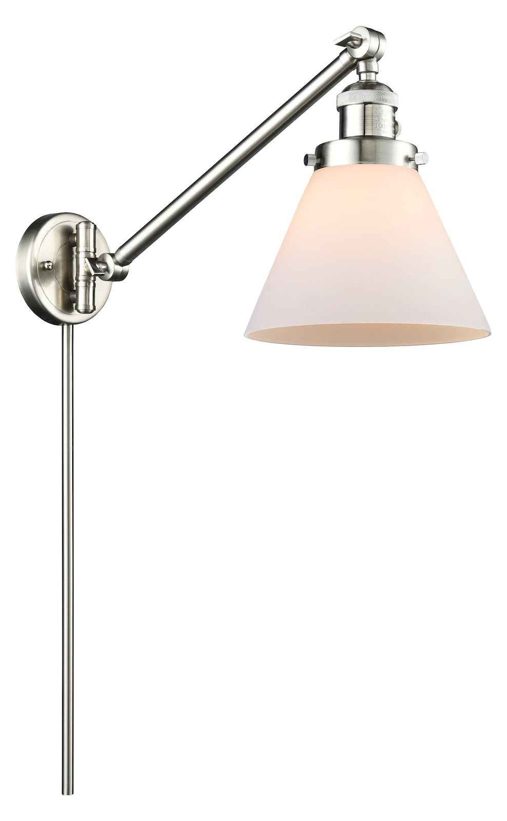 1 Light Vintage Dimmable Led Swing Arm by Innovations Lighting