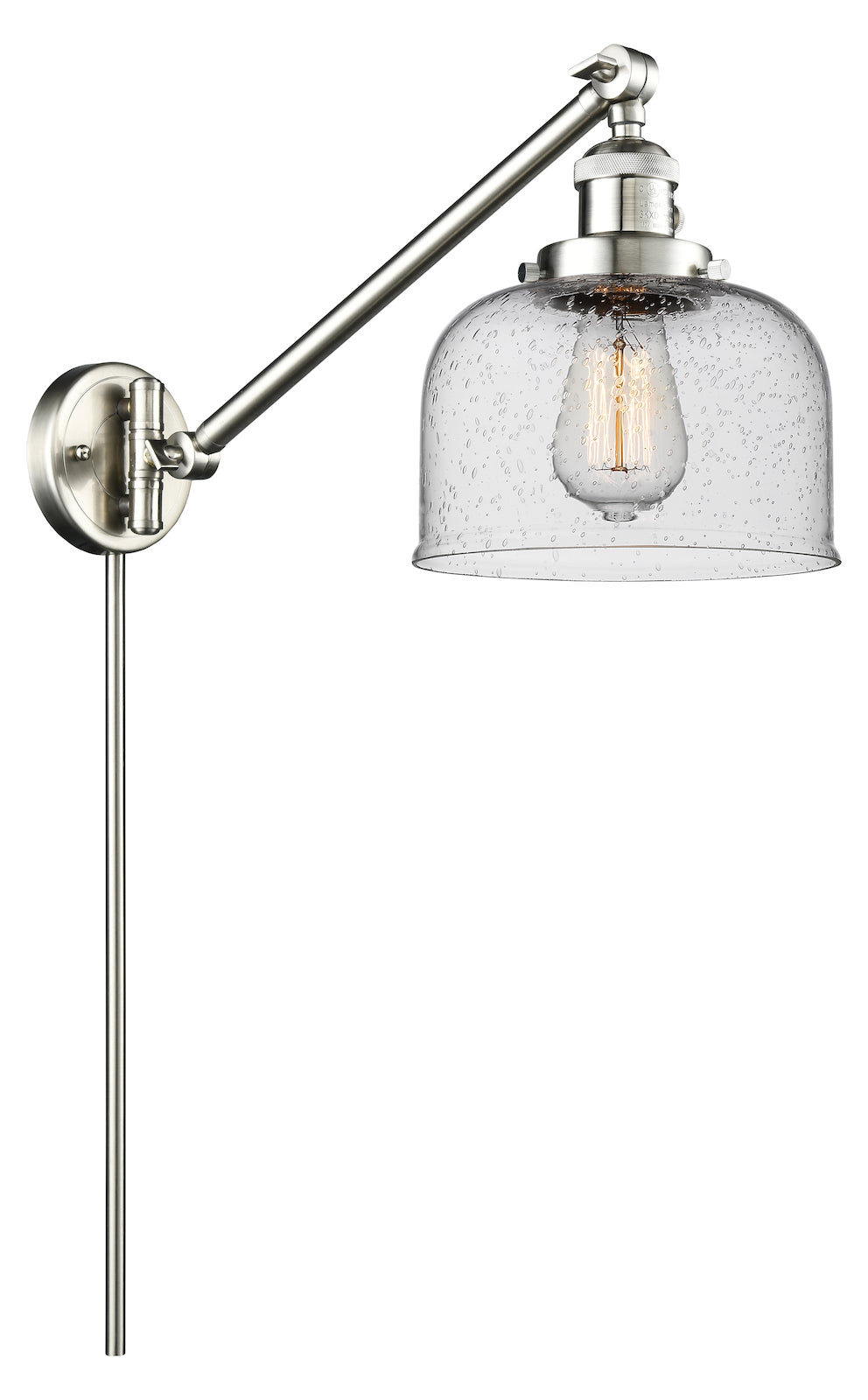 1 Light Vintage Dimmable Led Swing Arm by Innovations Lighting