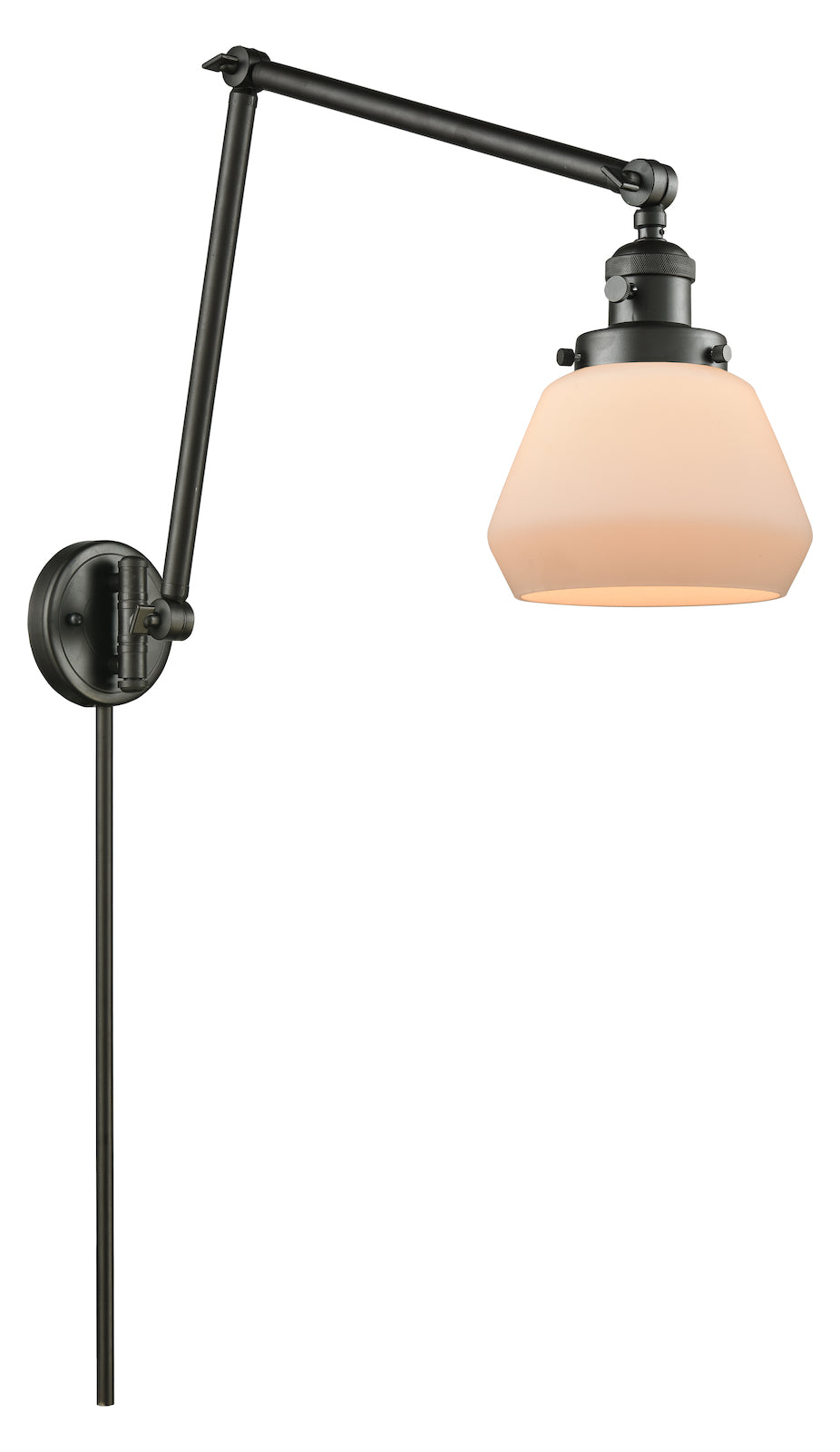 1 Light Vintage Dimmable Led Swing Arm by Innovations Lighting