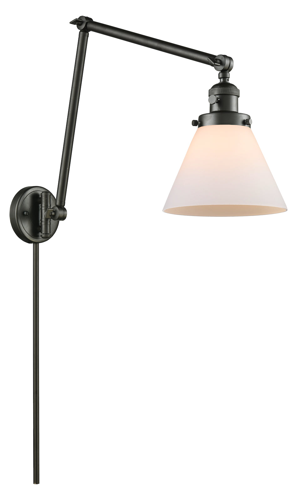 1 Light Vintage Dimmable Led Swing Arm by Innovations Lighting