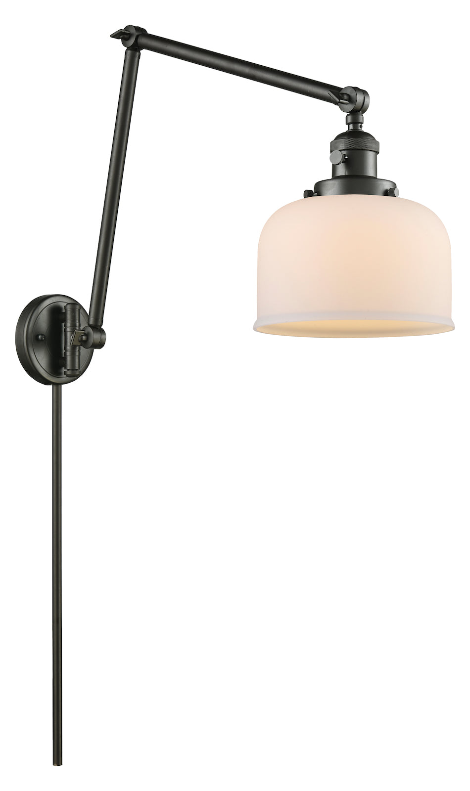 1 Light Vintage Dimmable Led Swing Arm by Innovations Lighting