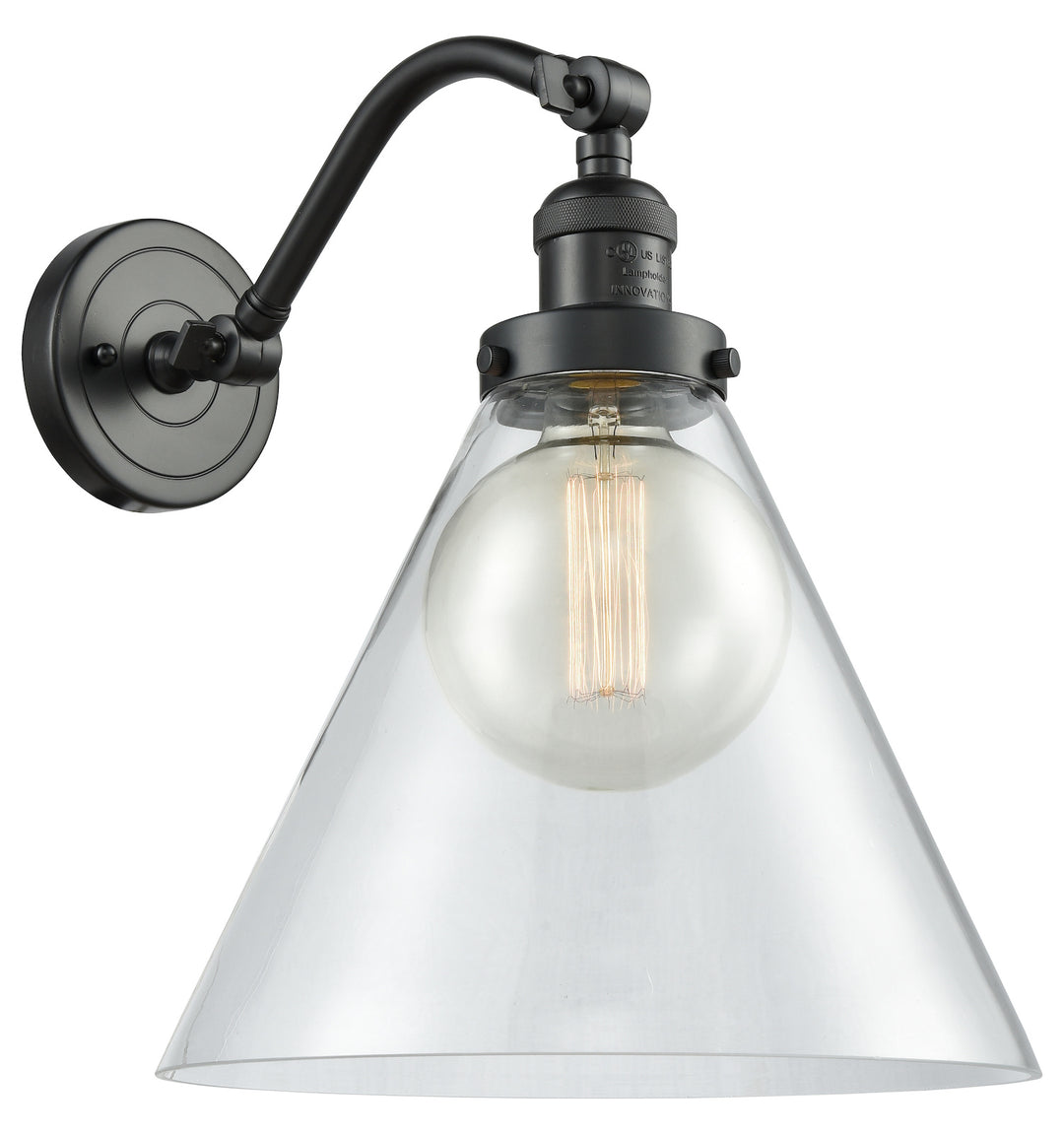 1 Light Vintage Dimmable Led Sconce