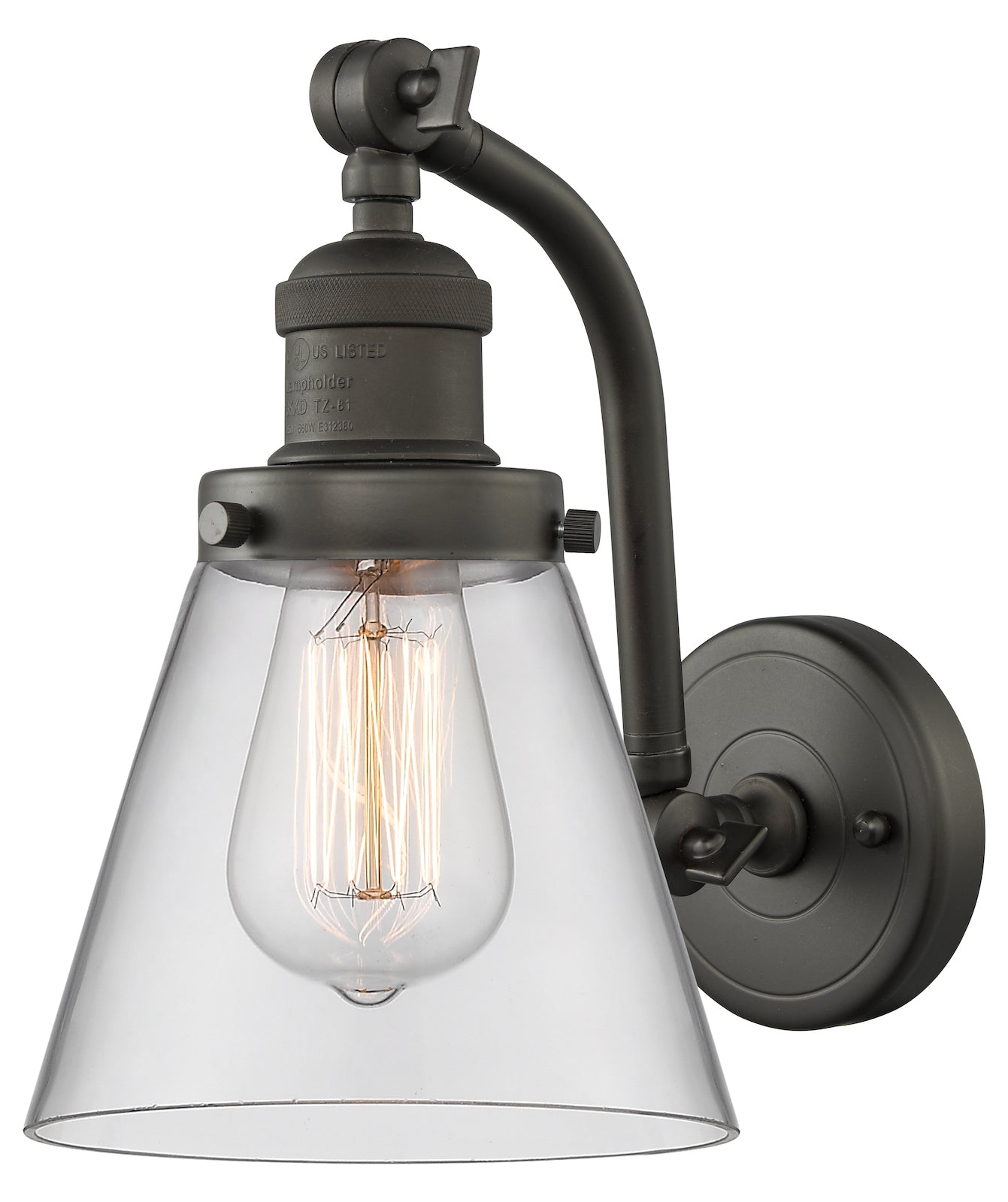 1 Light Vintage Dimmable Led Sconce by Innovations Lighting
