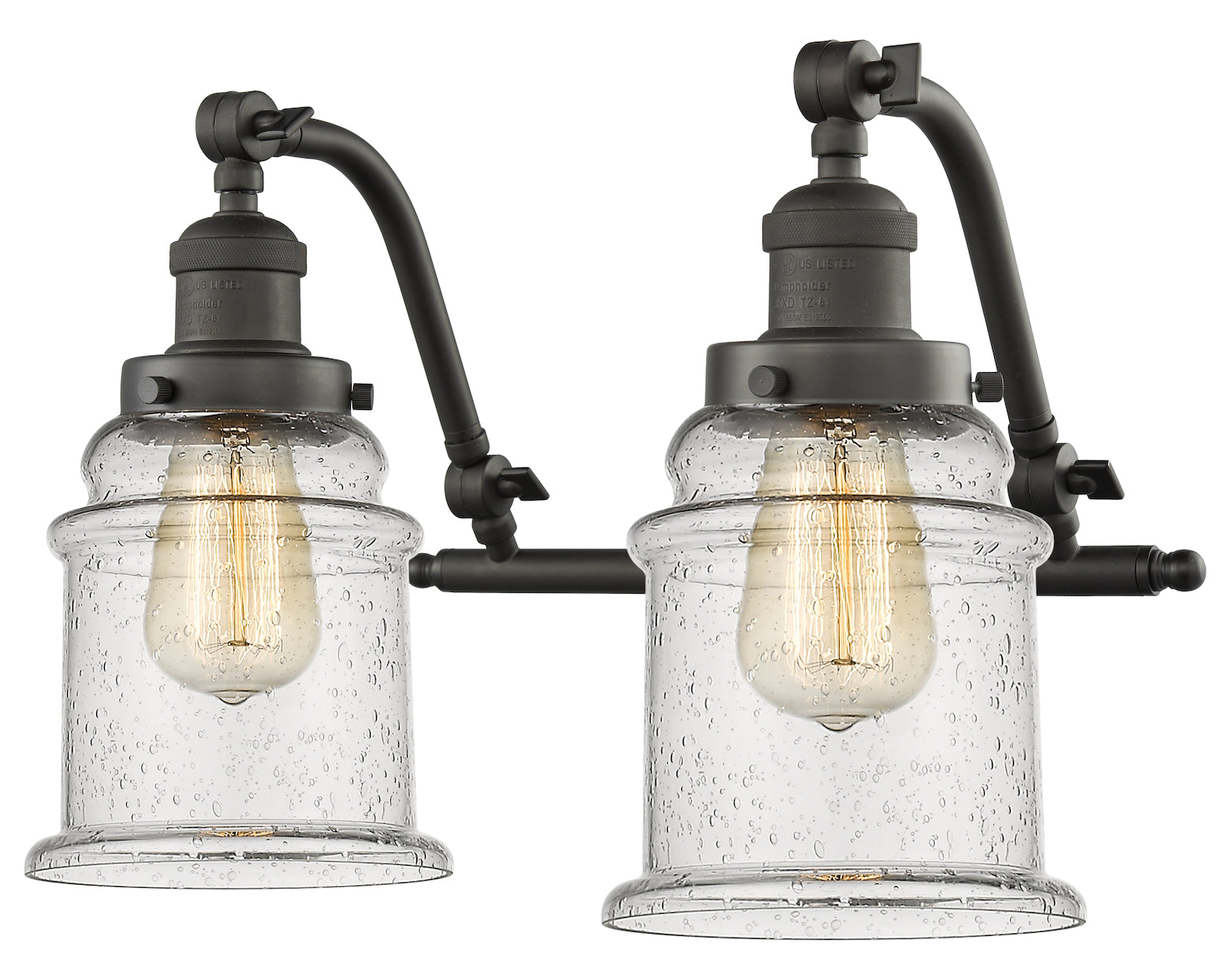 2 Light Vintage Dimmable Led Bathroom Fixture by Innovations Lighting