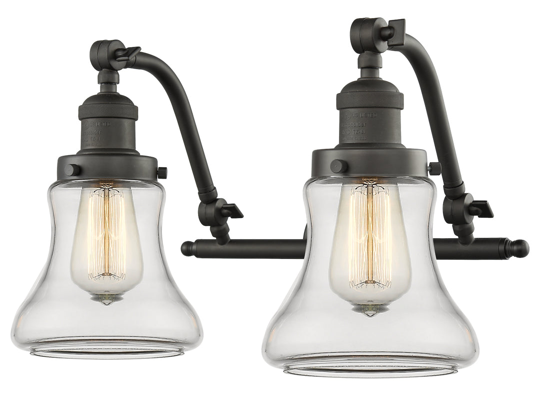 2 Light Vintage Dimmable Led Bathroom Fixture by Innovations Lighting