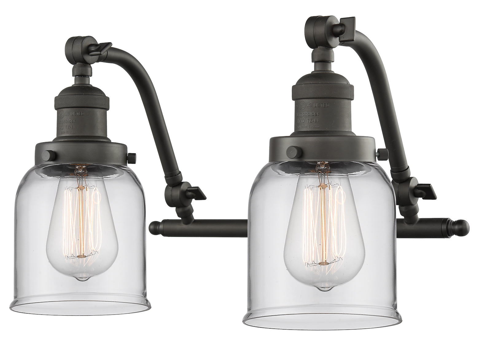 2 Light Vintage Dimmable Led Bathroom Fixture by Innovations Lighting