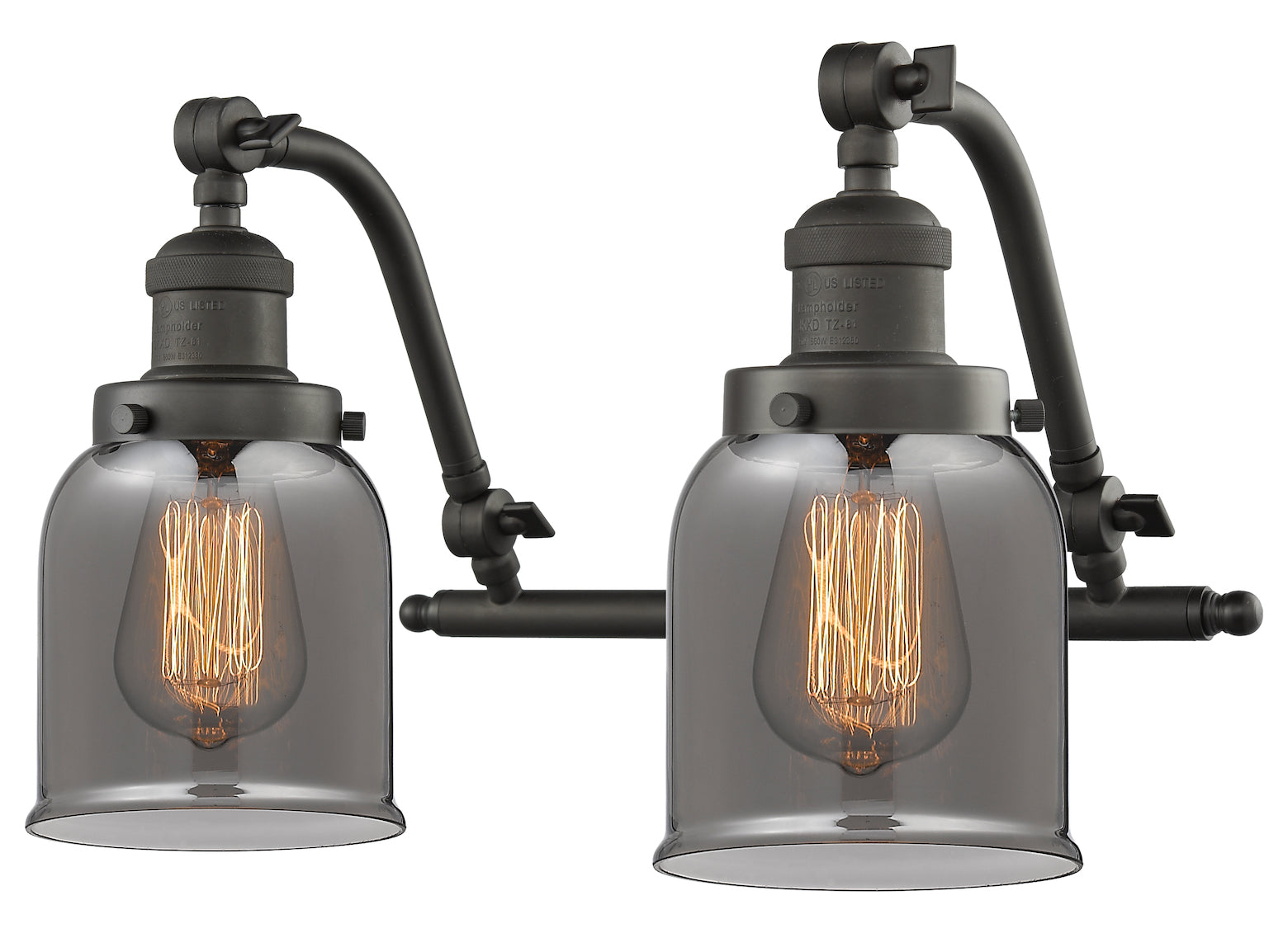 2 Light Vintage Dimmable Led Bathroom Fixture by Innovations Lighting