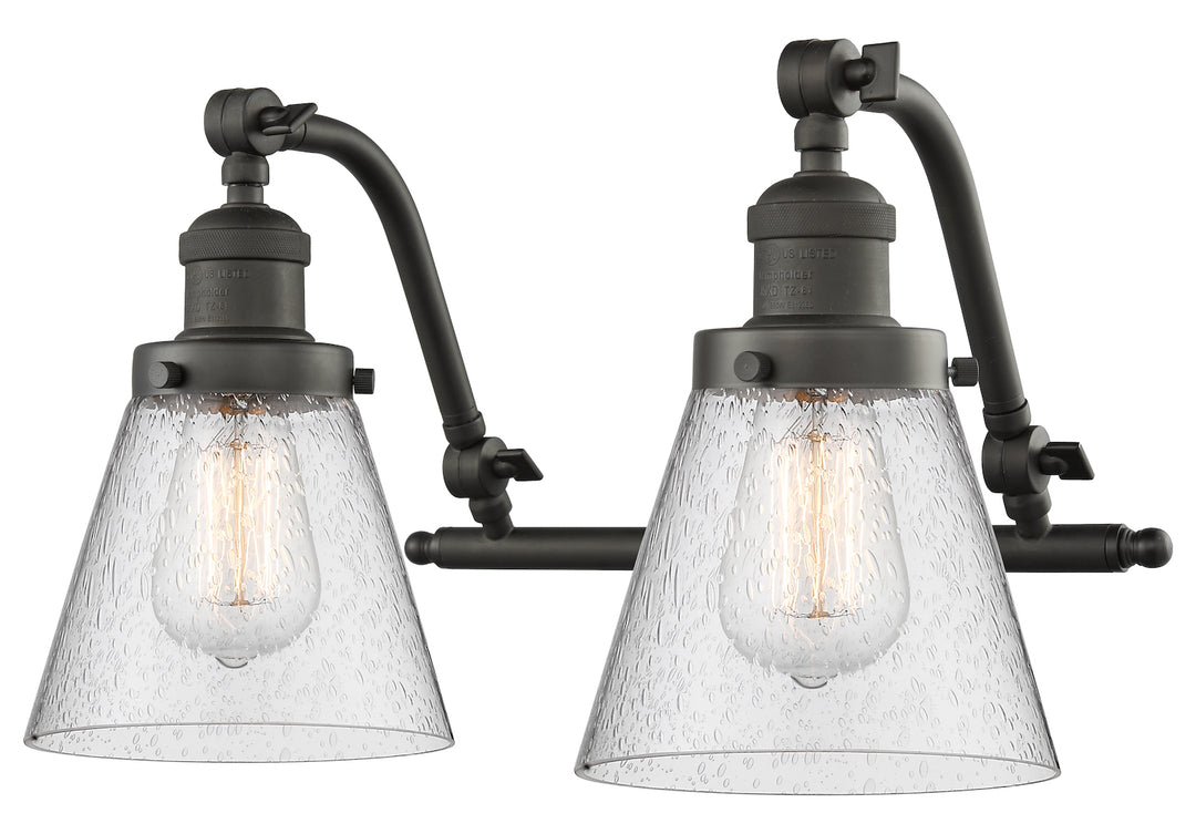 2 Light Vintage Dimmable Led Bathroom Fixture by Innovations Lighting