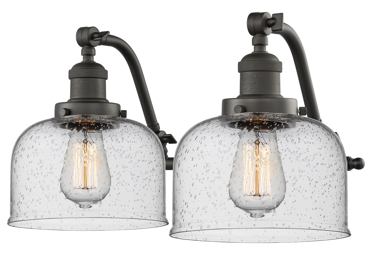 2 Light Vintage Dimmable Led Bathroom Fixture by Innovations Lighting