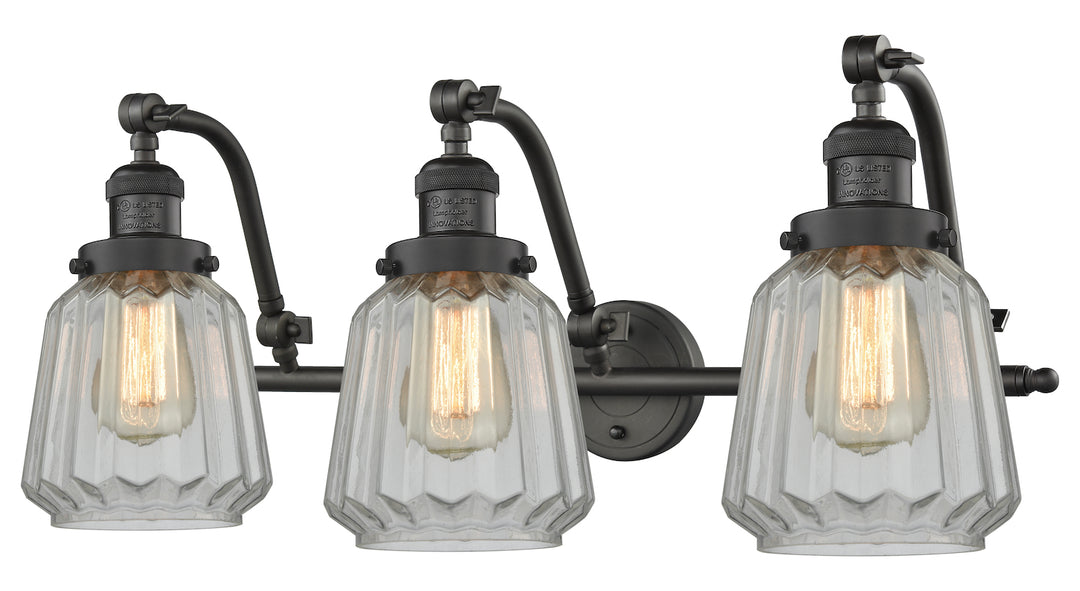 3 Light Vintage Dimmable Led Bathroom Fixture by Innovations Lighting