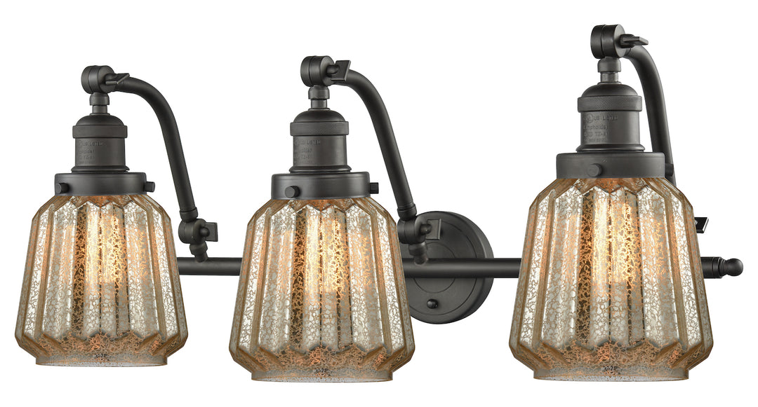 3 Light Vintage Dimmable Led Bathroom Fixture by Innovations Lighting